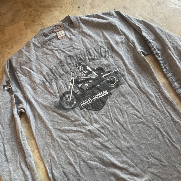 Harley-Davidson Gray Long Sleeve NYC - Picture 2 of 10